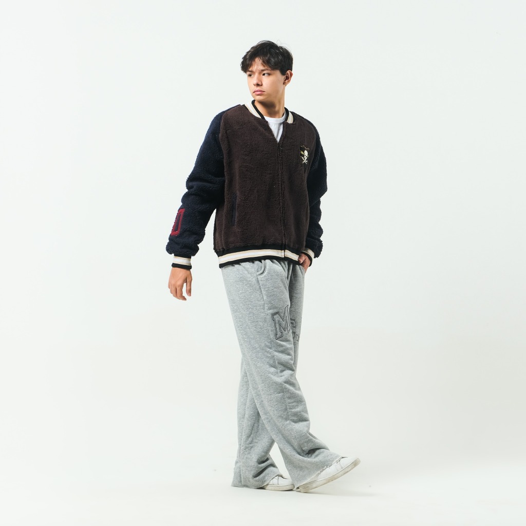 SHERPA BOMBER JACKET / 10 SKULL