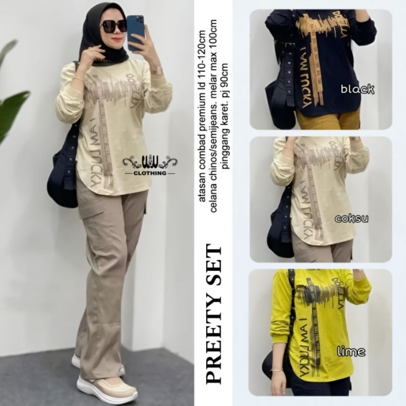 Chana Set // Preety Combed mix Chinos/se Jeans Suit