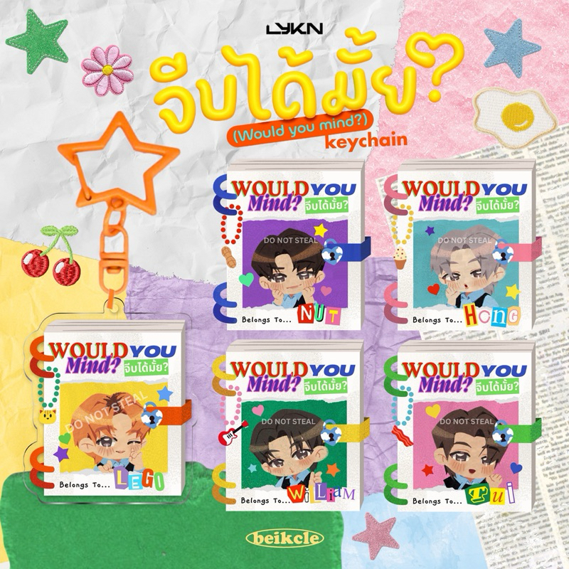 เบคเคิล - "โลกคุณใจ?" LYKN ThamePo พวงกุญแจซีรีส์