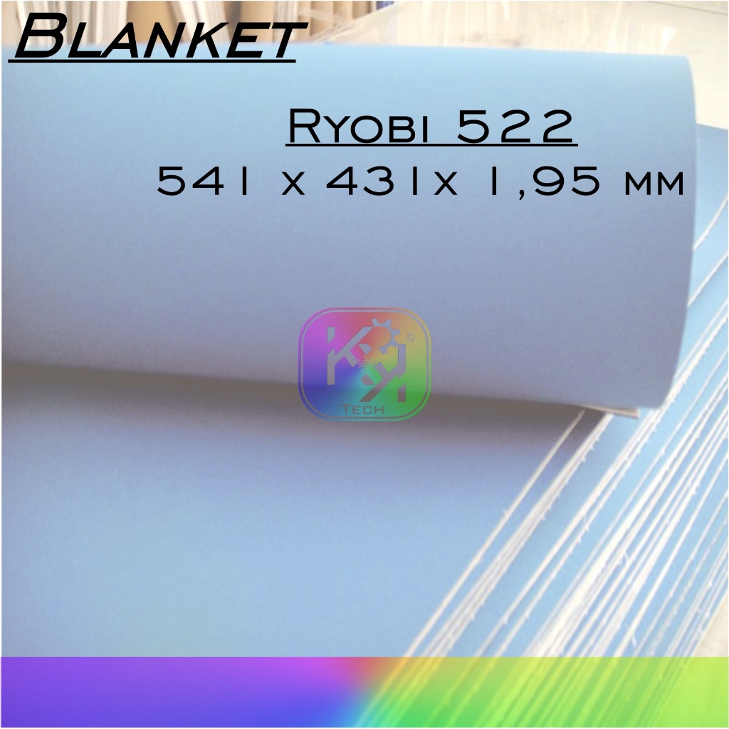 MESIN Ryobi 522 อะไหล่ผ้าห่ม Offset Printing Machine