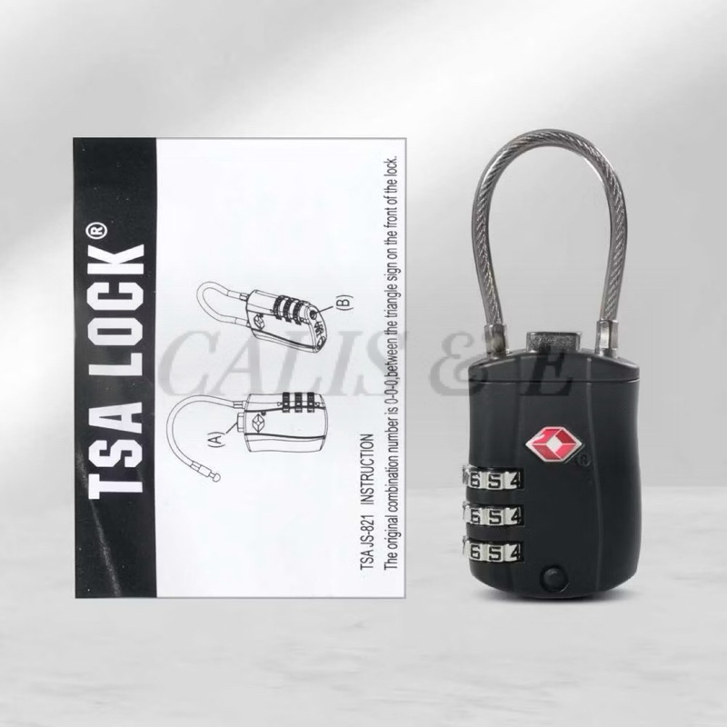 TRAVELSKY TSA กุญแจกระเป๋าเดินทาง 3 หลัก รหัส - TSA007 - EC25138
