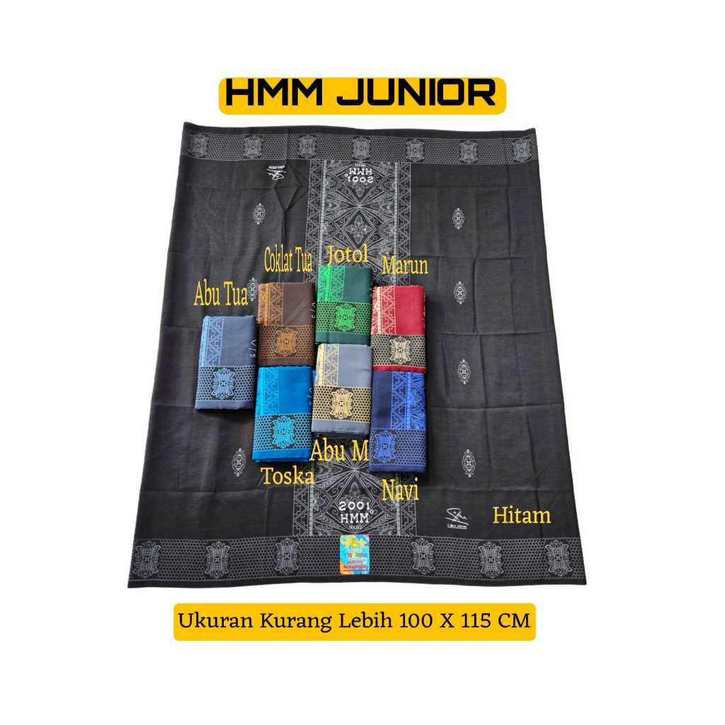 HMM ผ้าซิ่น Samarinda HMM ผ้าซิ่นเด็ก ผ้าซิ่นเรียบ HMM Junior Sarong santri Sarong