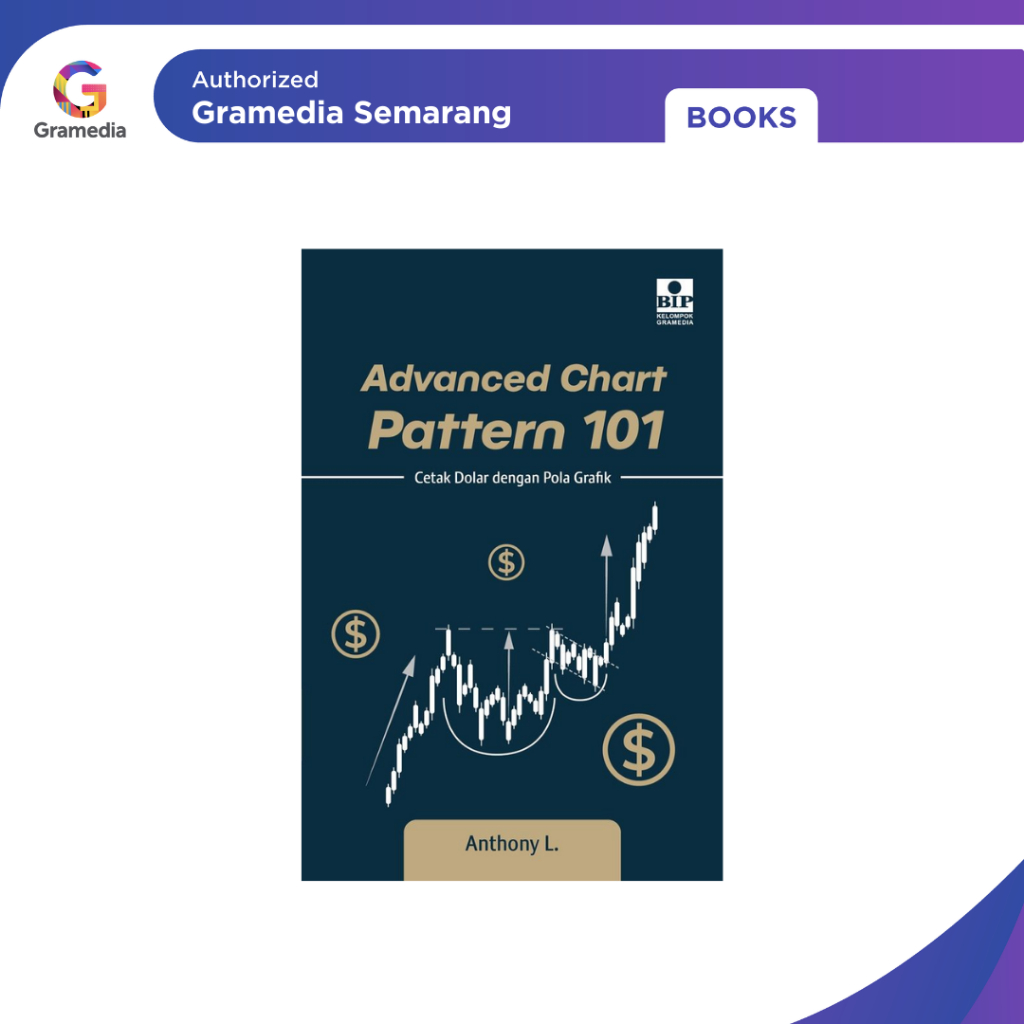 Gramedia - Advanced Chart Pattern 101: Dollar Print with Graphic Pattern (แผนภูมิวิทยาศาสตร์ยอดนิยม)
