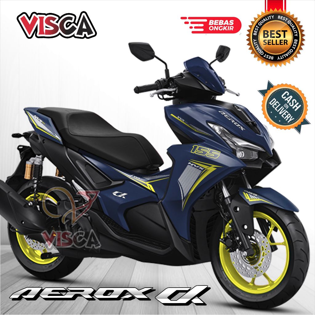 รูปลอก Aerox Alpha Full Body สติกเกอร์ Aerox CX 2025 Cool Striping Aerox Alpha Cx 2025 รูปลอก Variat