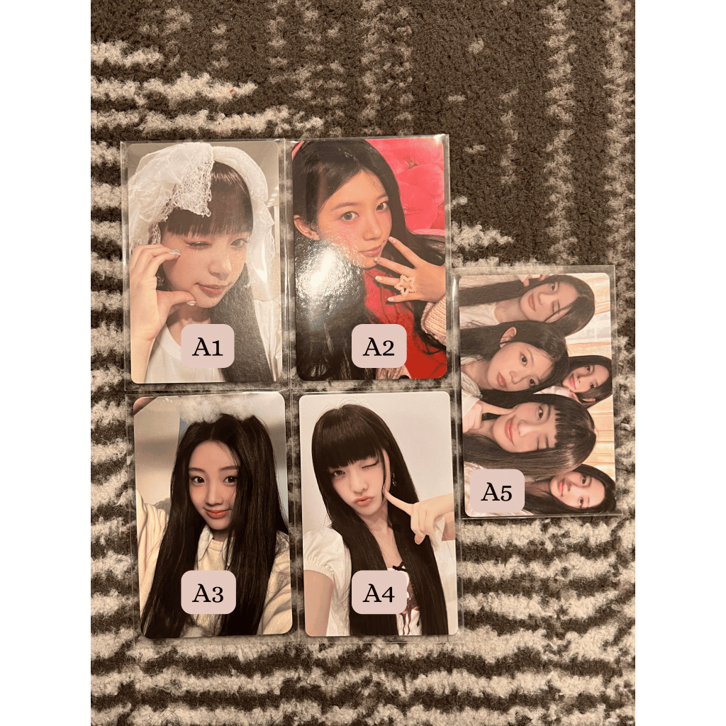 [DALGI.ID] ILLIT PHOTOCARD - AAB PC ILLIT WHANEE MOKA IROHA MINJU YUNAH