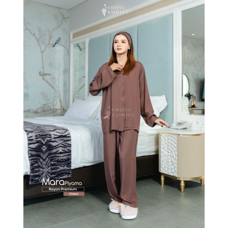- MARA PYJAMA BY GHIINA FASHION √ ชุดเดียวธรรมดา √ ชุดนอนธรรมดา