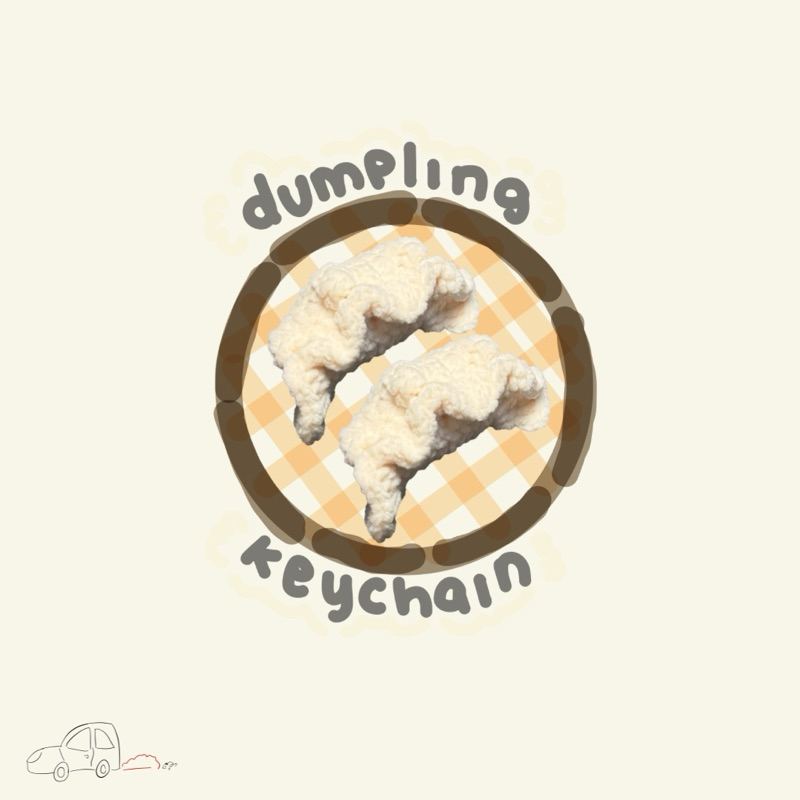 พวงกุญแจโครเชต์เกี๊ยวแฮนด์เมดของ Wesley