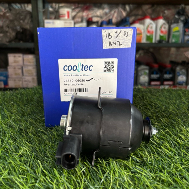 AVANZA FENIA OLD 2004-2011 RADIATOR FAN MOTOR COOLTAC DENSO ยี่ห้อ DYNAMO FAN MOTOR QUALITY ผลิตภัณฑ