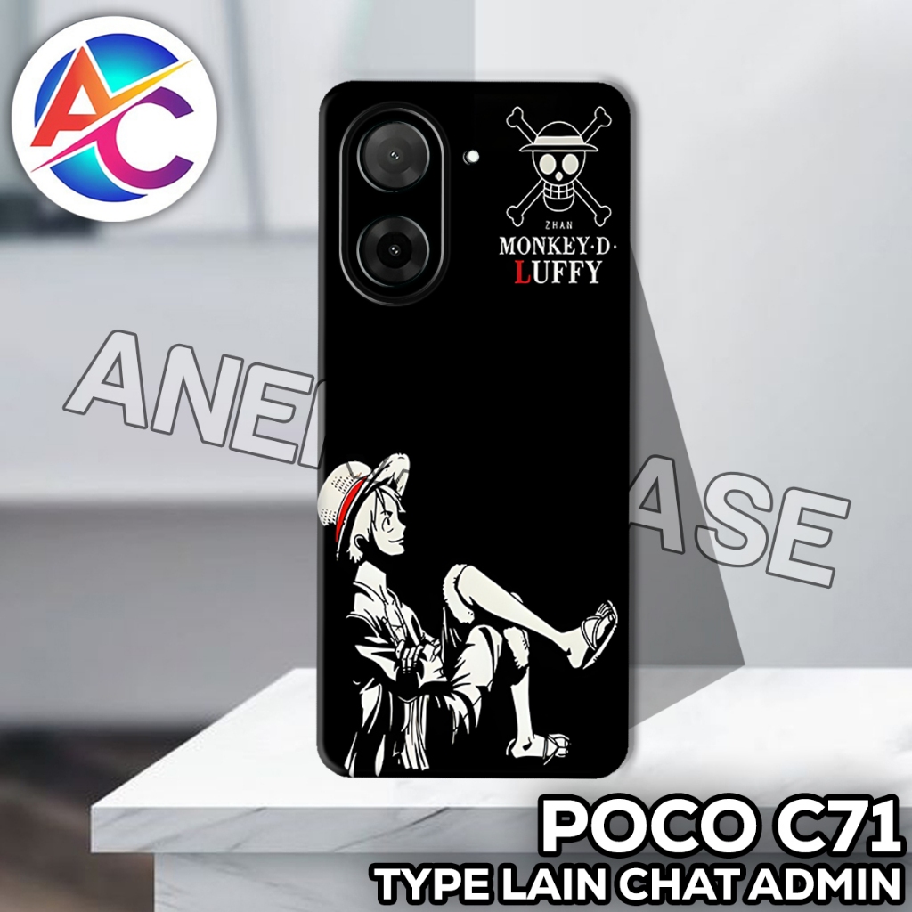 AC3/Case Poco C71/Motif ANIME/softcase Poco C71/casing Poco C71/silicone Poco C71