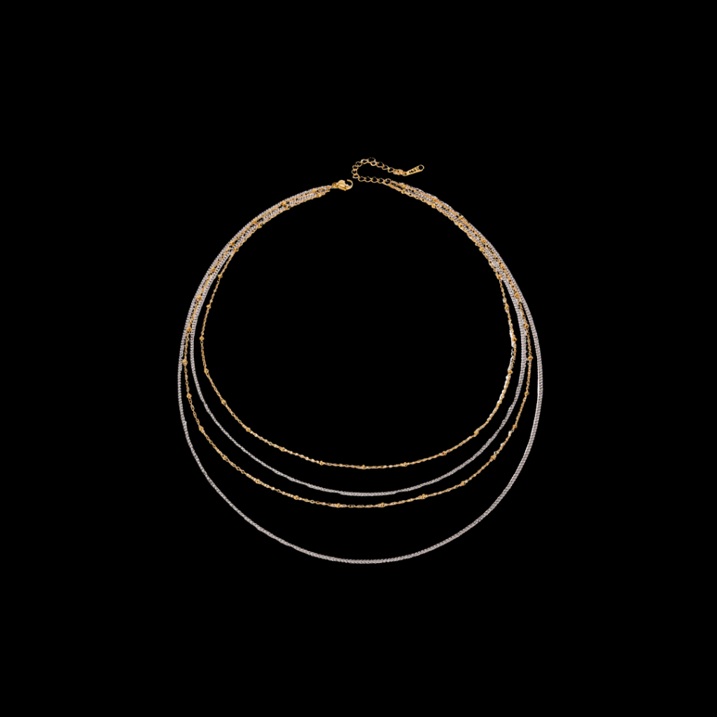 Unheard Of - Wap สร้อยคอผู้หญิงสร้อยคอสแตนเลส 18k Gold Plated เครื่องประดับแฟชั่นผู้หญิงเกาหลี