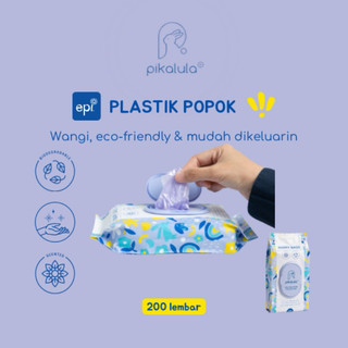 Pikalulaid 200 lembar Nappy bag Plastik Sampah, Plastik Sampah Diaper Pembalut Wanita | Kantong Sampah | Wangi