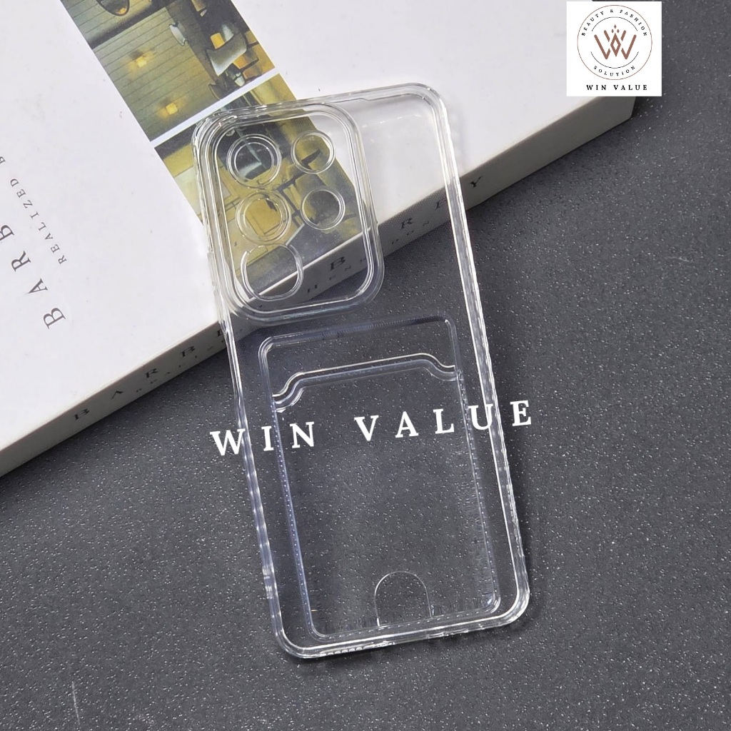 Vivo Y29 4G Clear Card Case Card Slot Case Vivo Y29 4G