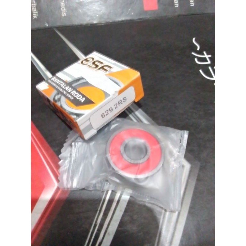 [1 ชิ้น] LAHER 629 ESF LAHER BEARING 629 2RS ESF ยี่ห้อ