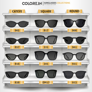 Colore.in Kacamata Hitam UV400 Polarized Sunglasses Korean Style Outdoor Anti Sinar Matahari - G001