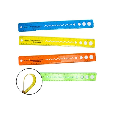 Squeezy ไม้บรรทัดยืดหยุ่น ยาว 30ซม. RR-SQ672 - คําแนะนําที่ดีที่สุด