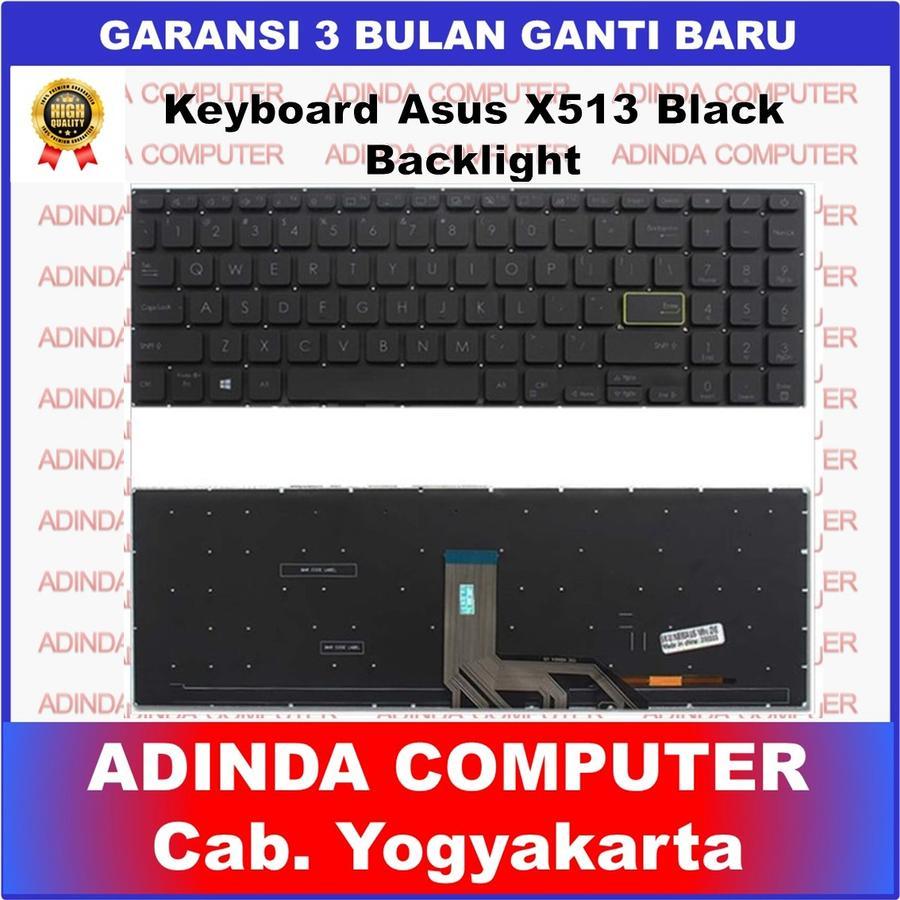 Asus Vivobook 15 X513 K513 X513E X513EA A513 D513 M513 คีย์บอร์ดแบ็คไลท์สีดํา