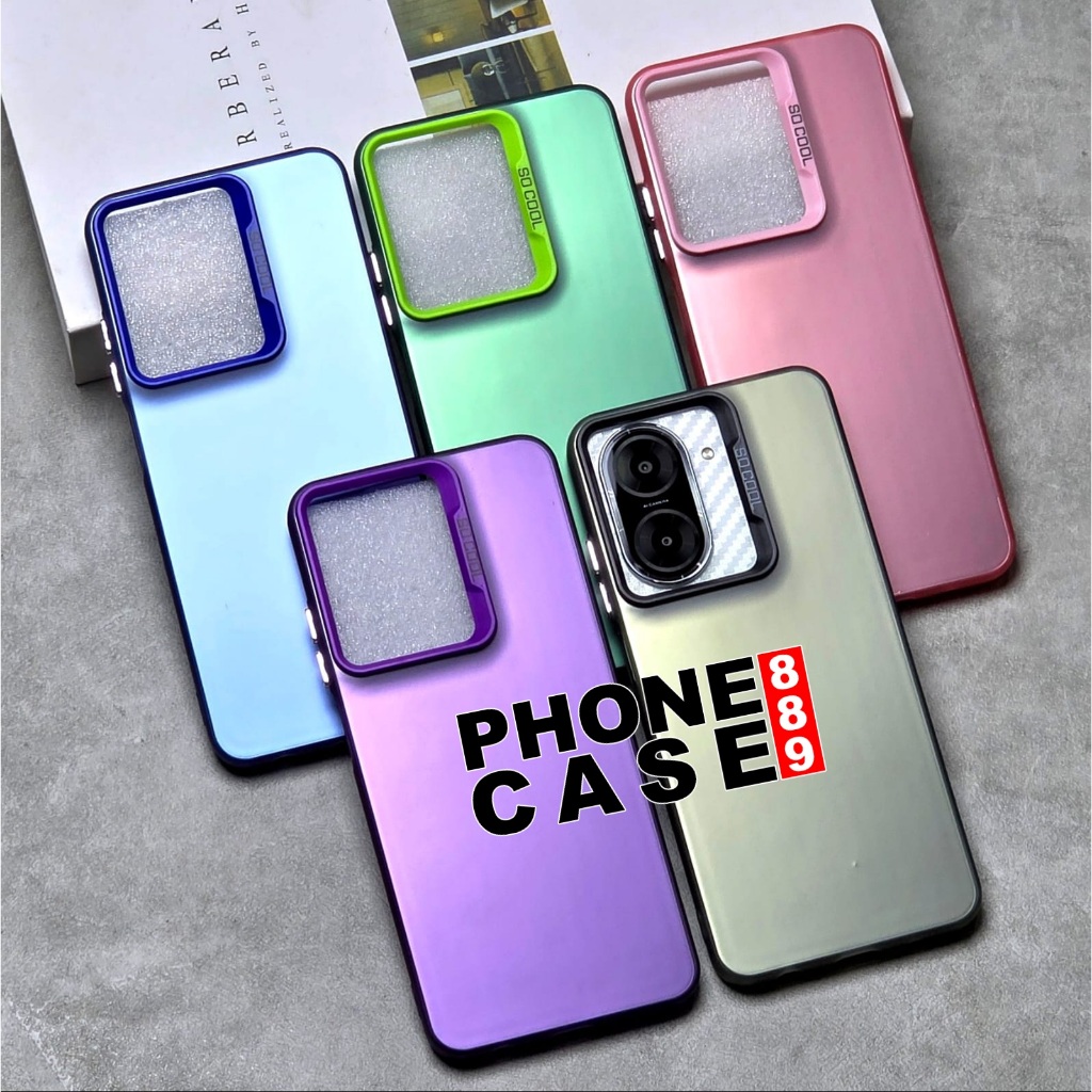 POCO C71 CASE IMD PLATE HOLOGRAM CASE SOCOOL POCO C71