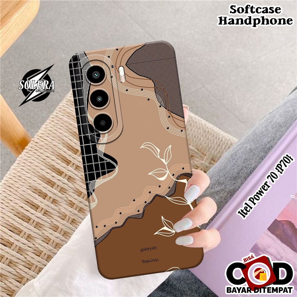 Itel Power 70 Case {P70} Softcase Itel Power 70 {P70} ล่าสุด 2025 Silicone Pro Camera Fashion Case A