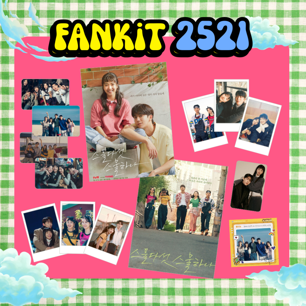 MINI FANKIT DRAKOR 2521 KDRAMA TWENTY FIVE TWENTY ONE PHOTO POSTER