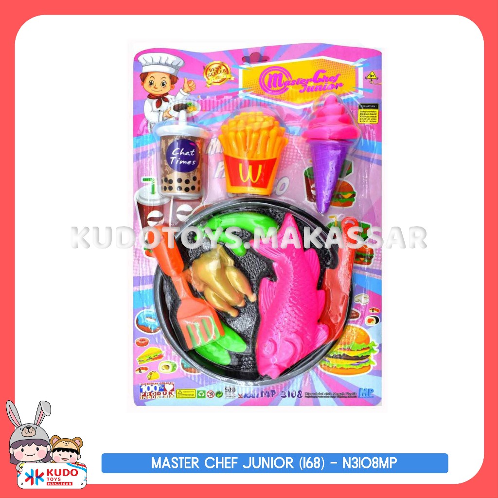 ของเล่นตัวต่อตัวต่อ MASTER CHEF JUNIOR (168) | N3108MP