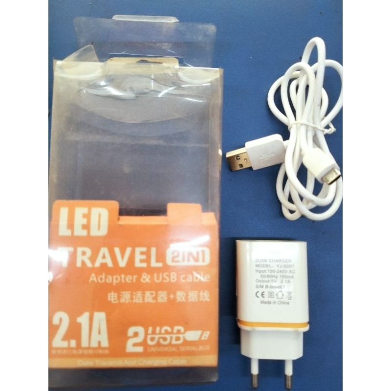 เครื่องชาร์จไมโครประเภท YJ-S007, 2A