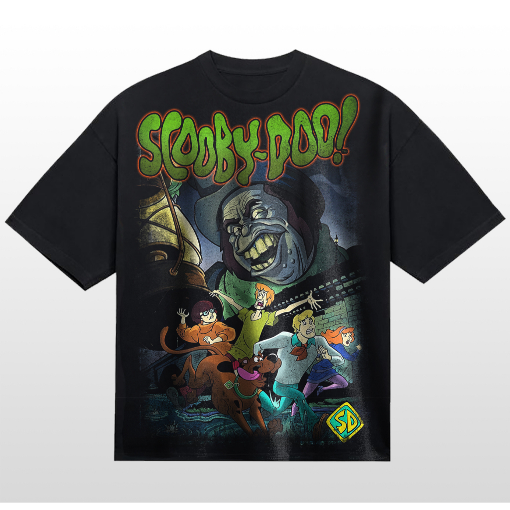 เสื้อยืด Scooby-Doo! เสื้อยืด OVERSIZE SCOOBY DOO -Treasure Merch