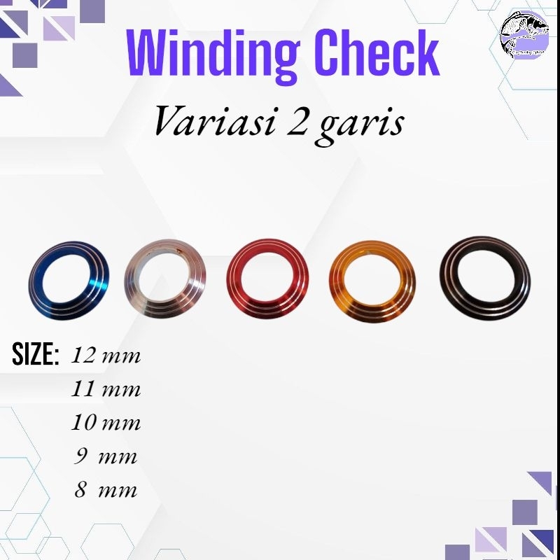 Winding Check คันเบ็ดลาย 2 แถบ / คันเบ็ดแบบกําหนดเอง