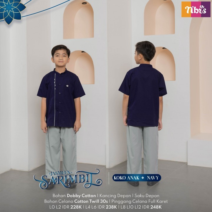 ! SARIMBIT NIBRAS JASMEEN ต้นฉบับ / 35% NIBRAS SARIMBIT JASMEEN รุ่นยืดหยุ่น COOL MATERIAL