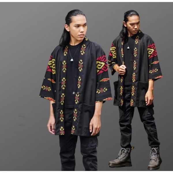 THE LATEST ETHNIC WOVEN CARDIGAN, ใหม่ ETHNIC WOVEN