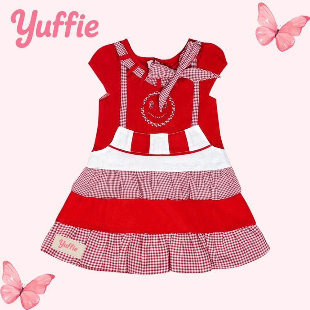 YUFFIE ชุดเดรสเด็กผู้หญิงแฟชั่น Y857