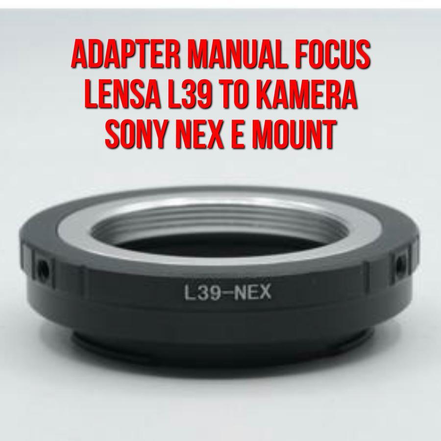 อะแดปเตอร์เลนส์ | L39 - NEX | เลนส์ Leica L39 39 มม. เป็นกล้องตัวกล้อง Sony NEX E Mount Camera | คู่