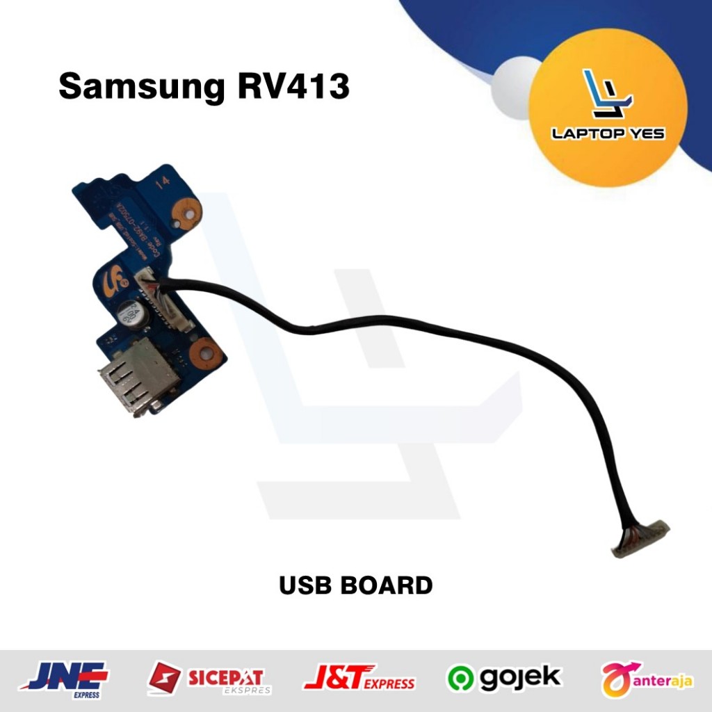 พอร์ตบอร์ด USB แล็ปท็อป Samsung RV413 ดั้งเดิม