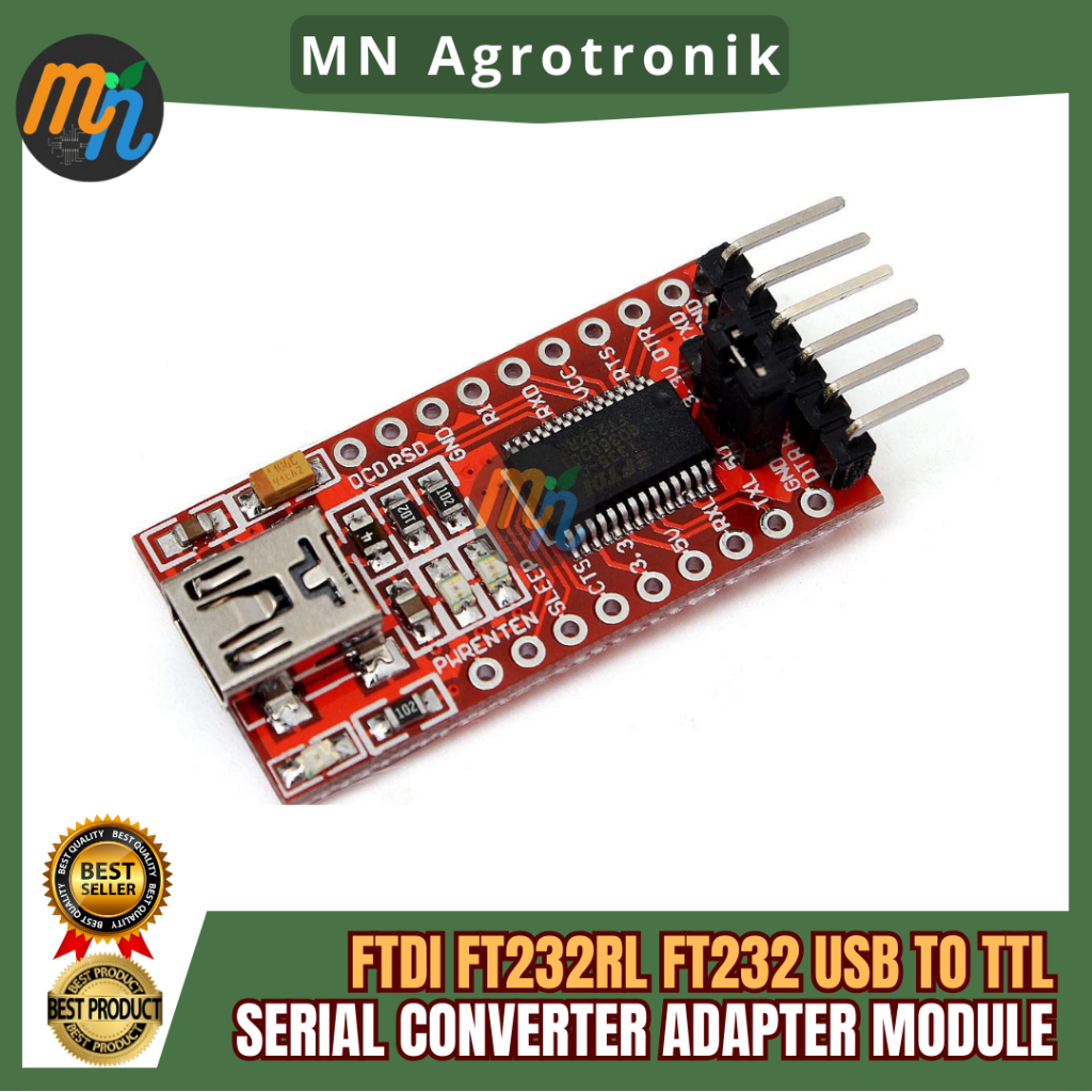FTDI FT232RL FT232 โมดูลอะแดปเตอร์ USB เป็น TTL SERIAL CONVERTER