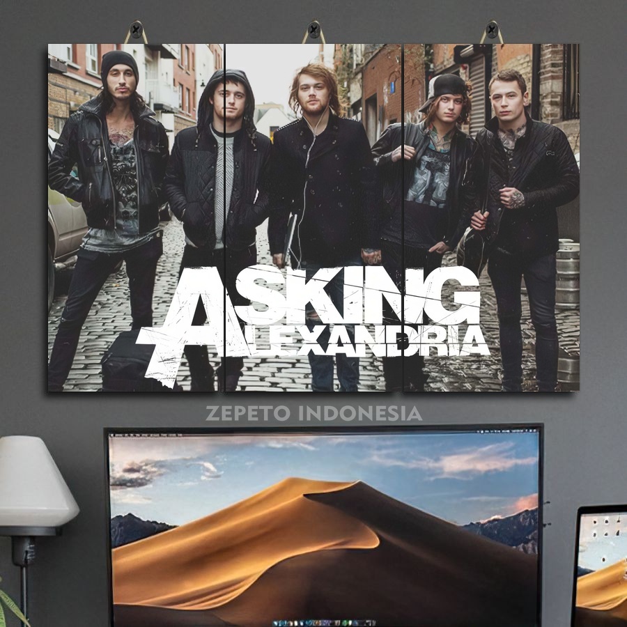Aesthetic Rock Band Asking Alexandria Room Display / Jumbo Room Decor / WX|KSGLI