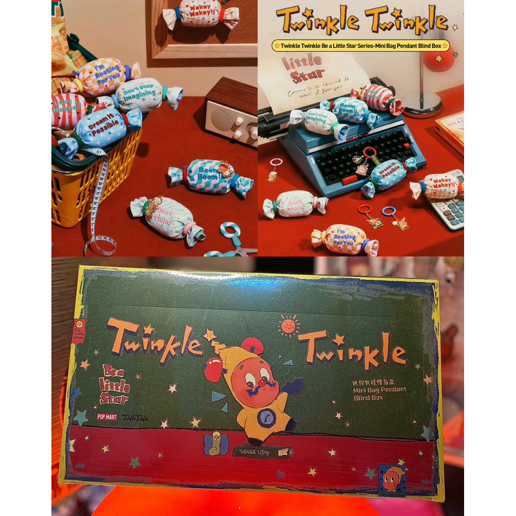 GANTUNGAN ] Twinkle Twinkle Be a Little Star Series-Mini Bag CANDY CANDY BAG CHARM HANGER CUCI BAG E