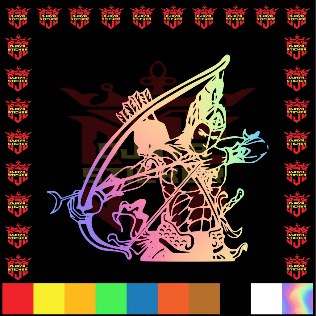 ARJUNA MANEMANAH CUTTING STICKER UK 30 ซม. COOL UNIVERSAL CAR WINDOW VARIATION STICKER RAISED และ LI
