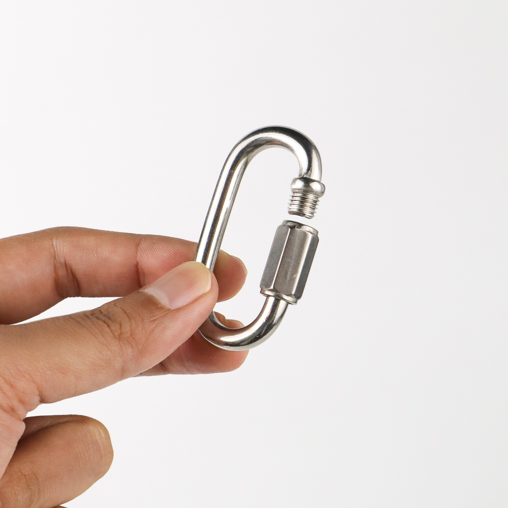 Xinda Carabiner Safety Lock Stainless Steel - ล็อคนิรภัย Carabiner Stainless Steel - XD-8619