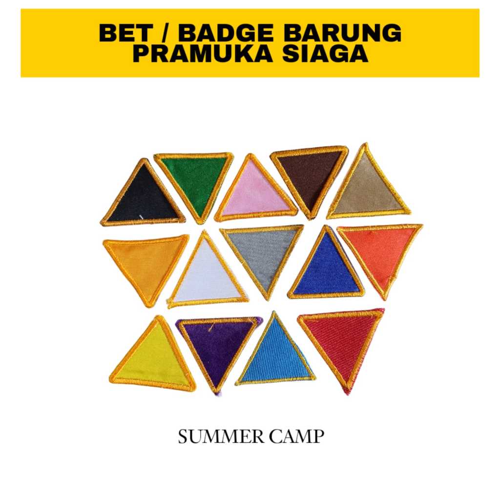 SIAGA SCOUT NEWS BET / BADGE READY TO SHIP 1 ชิ้น