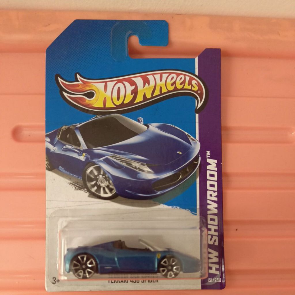 Hotwheels Ferrari 458 Spyder