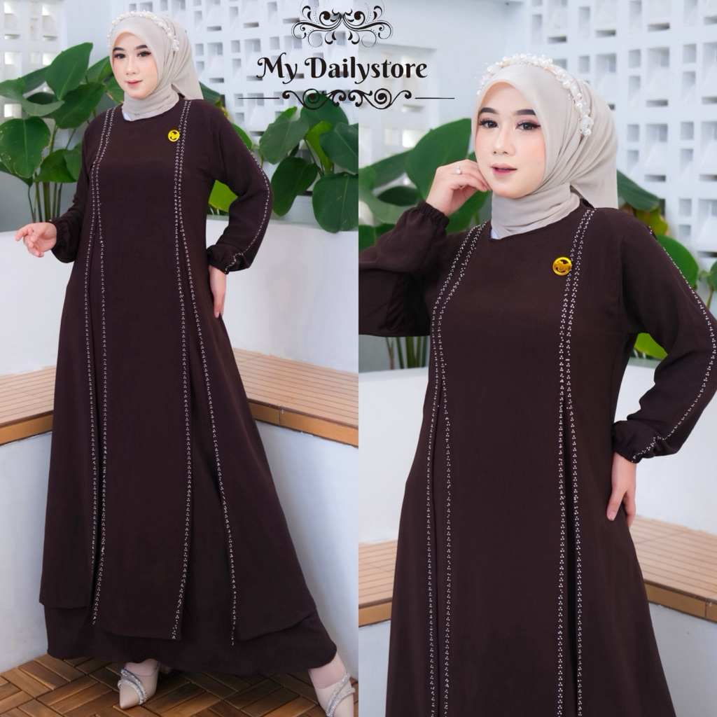 ผู้หญิง Gamis นําเข้าวัยรุ่น Gamis โมเดิร์น Gsmis สาวสวย Bj มุสลิมเกมจัมโบ้หรูหราล่าสุด Premium Gams
