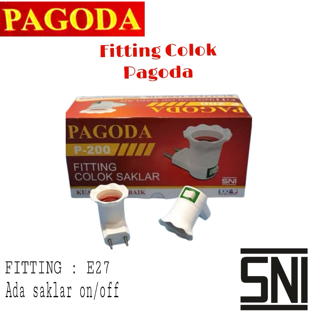 PAGODA E27 PLUG FITTING PAGODA PLUG LAMP FITTING LAMP TEST TOOL