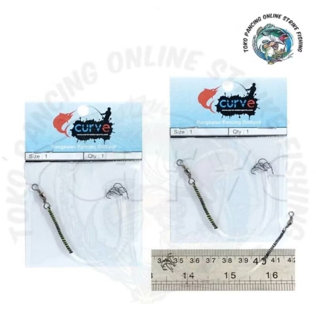 MATA GOMBYOK CURVE FISHING HOOK/GOMBBYOK FISHING HOOK