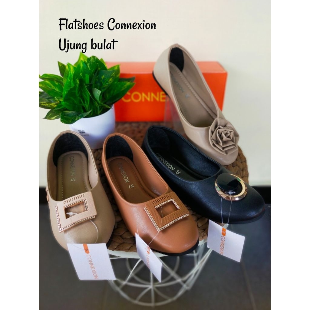 รองเท้าส้นแบนผู้หญิง Cnx