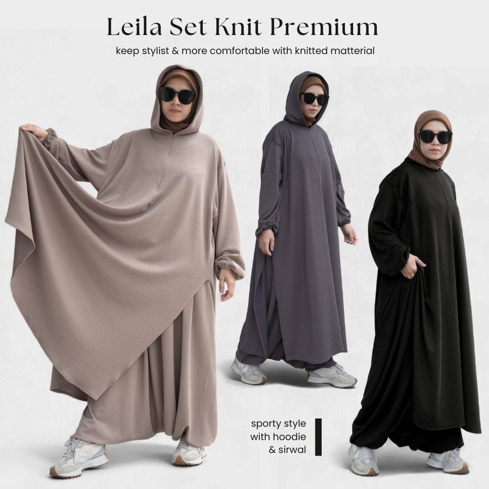 WEARBIYA LEILA SET KNITTED / LEILA SET SPORT / SET HOODIE