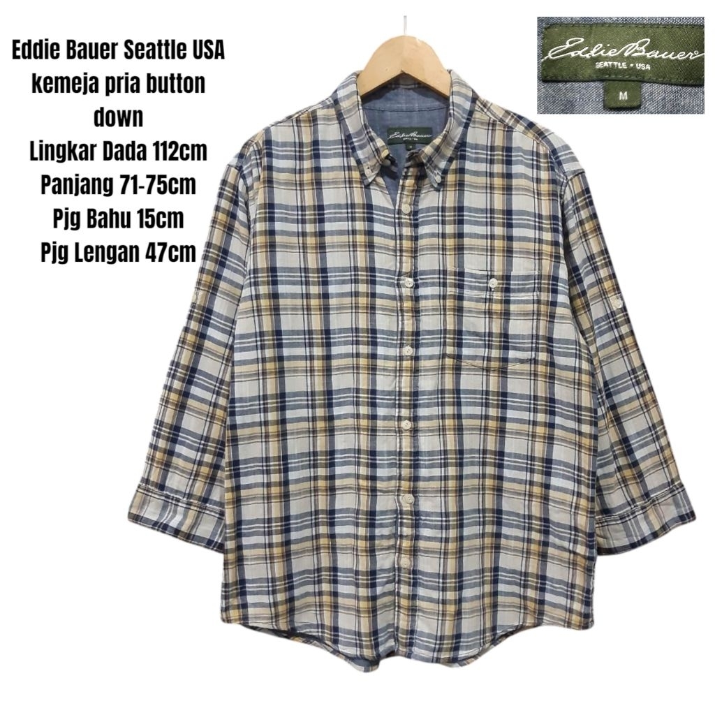 KEMEJA Eddie Bauer เสื้อกระดุมผู้ชาย