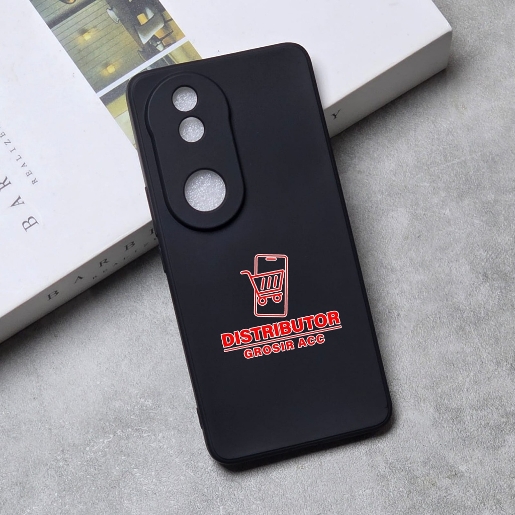 VIVO V50 CASE MACAROON BLACK PREMIUM SOFT CASE สีดํา VIVO V50 MSB