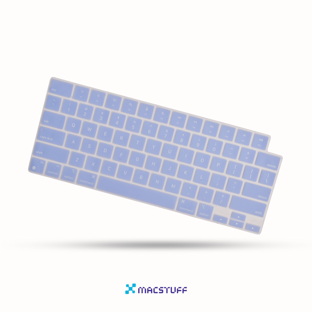 ฟิล์มกันรอยคีย์บอร์ด Macbook Quit Blue Macbook Pro 14 & 16, Air 13 M2, Air 15 M2