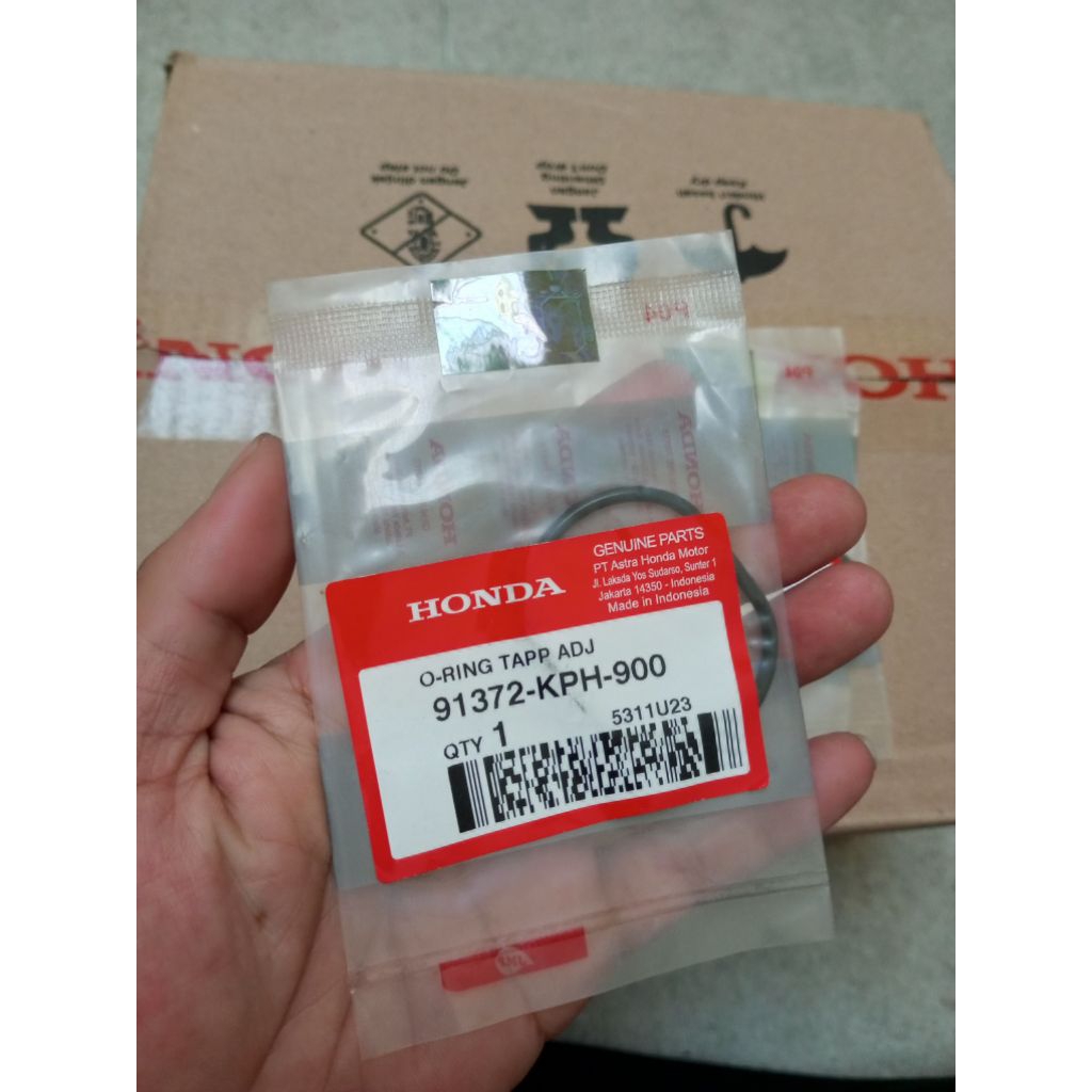 91372-KPH-900 ต้นฉบับ Karisma Supra X 125 ฝาครอบวาล์ว Oring