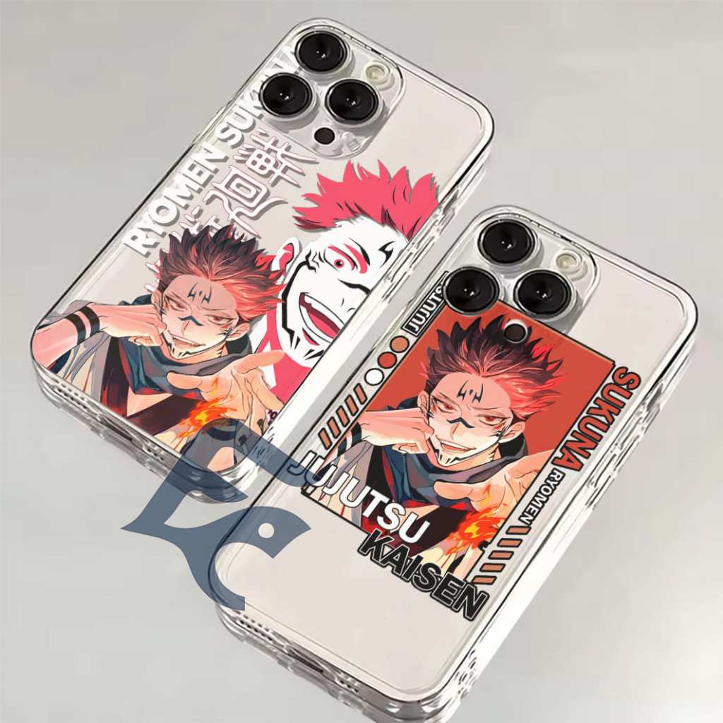 (FC03) กรณีโปร่งใสกรณี MotiF อะนิเมะสําหรับ Oppo A15 A16 EK A17 K A18 A3S A39 A31 A38 A3 PRO A3X A96