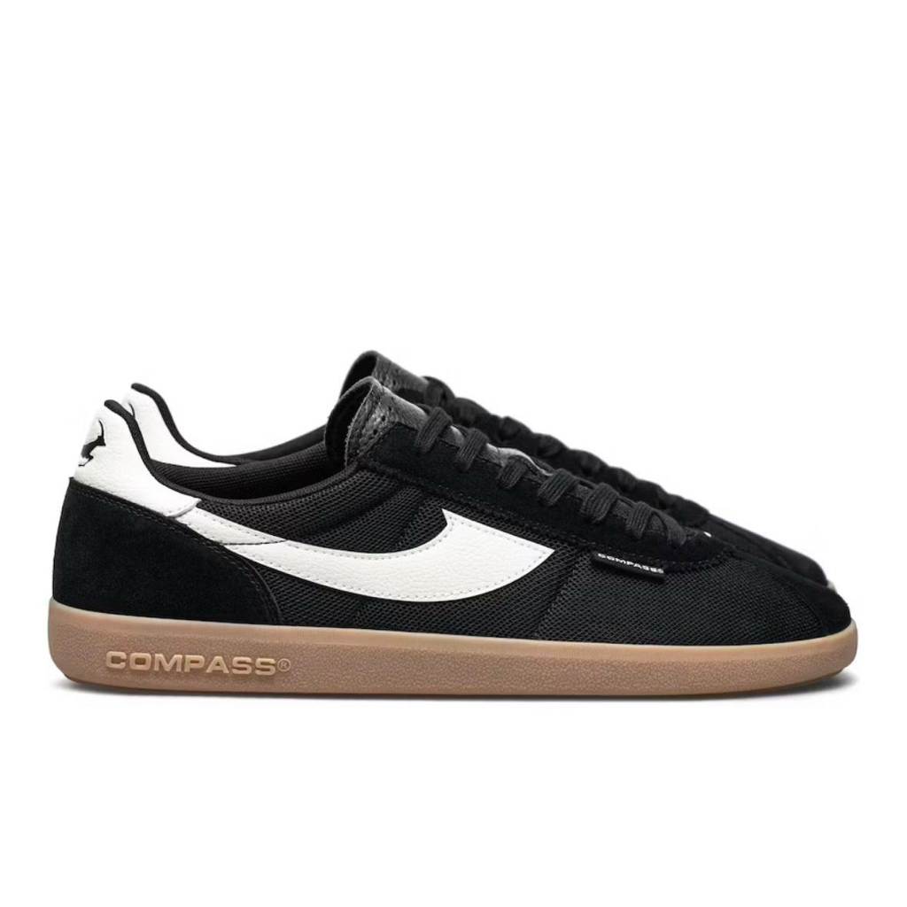 Compass Tribune Black Gum Shoes ORIGINAL 100%